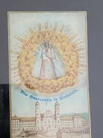 Gerahmtes Andachtsbild Einsiedeln - Seltenes Sammlerstück!