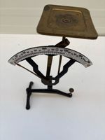 Historische Briefwaage Metall Messing gebrauchter Zustand