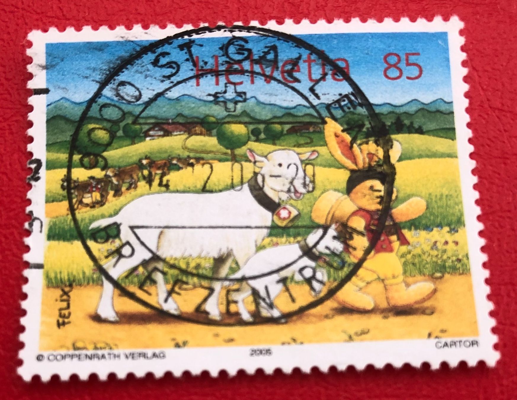 Tutti i francobolli: Nr.1163 mit Voll Stempel St.Gallen – Usato da Aarau venduto da Billa007
