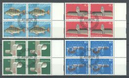 1983, Sonderpostmarken, Viererblöcke, ET