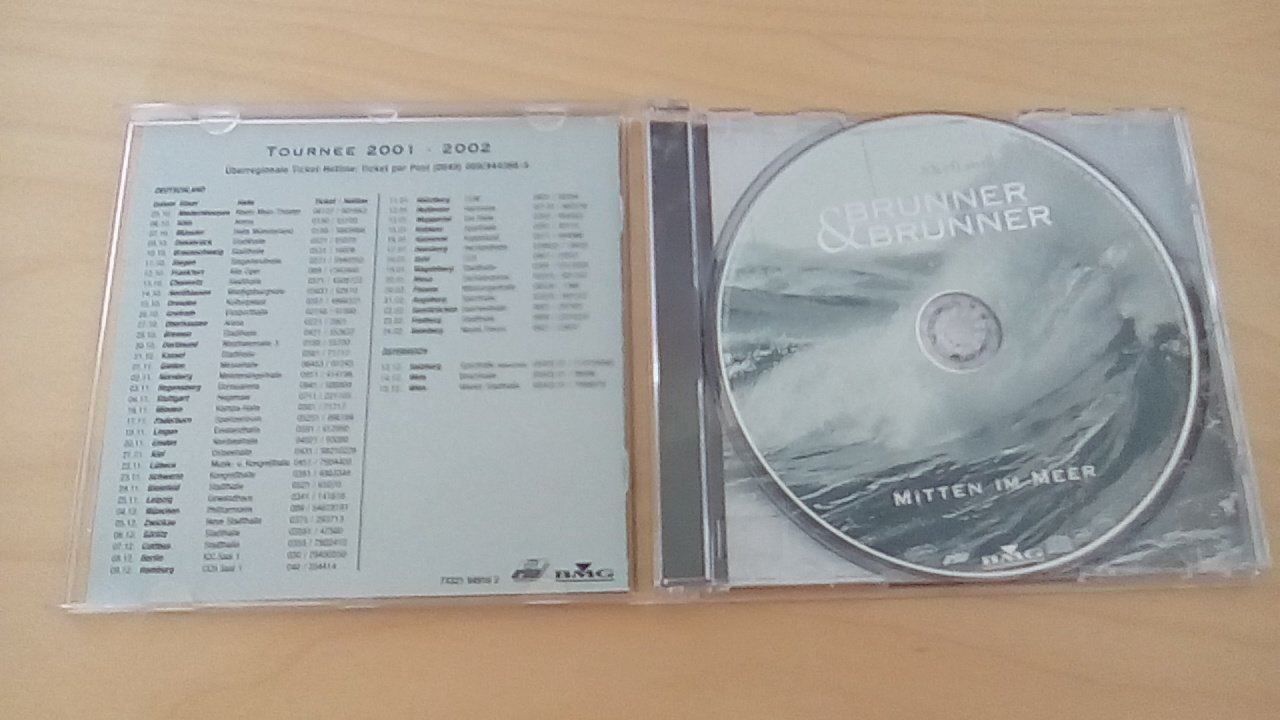CD: CD Brunner & Brunner, Mitten im Meer – Nuovo (secondo la descrizione) da Turbenthal venduto da Nautop 1