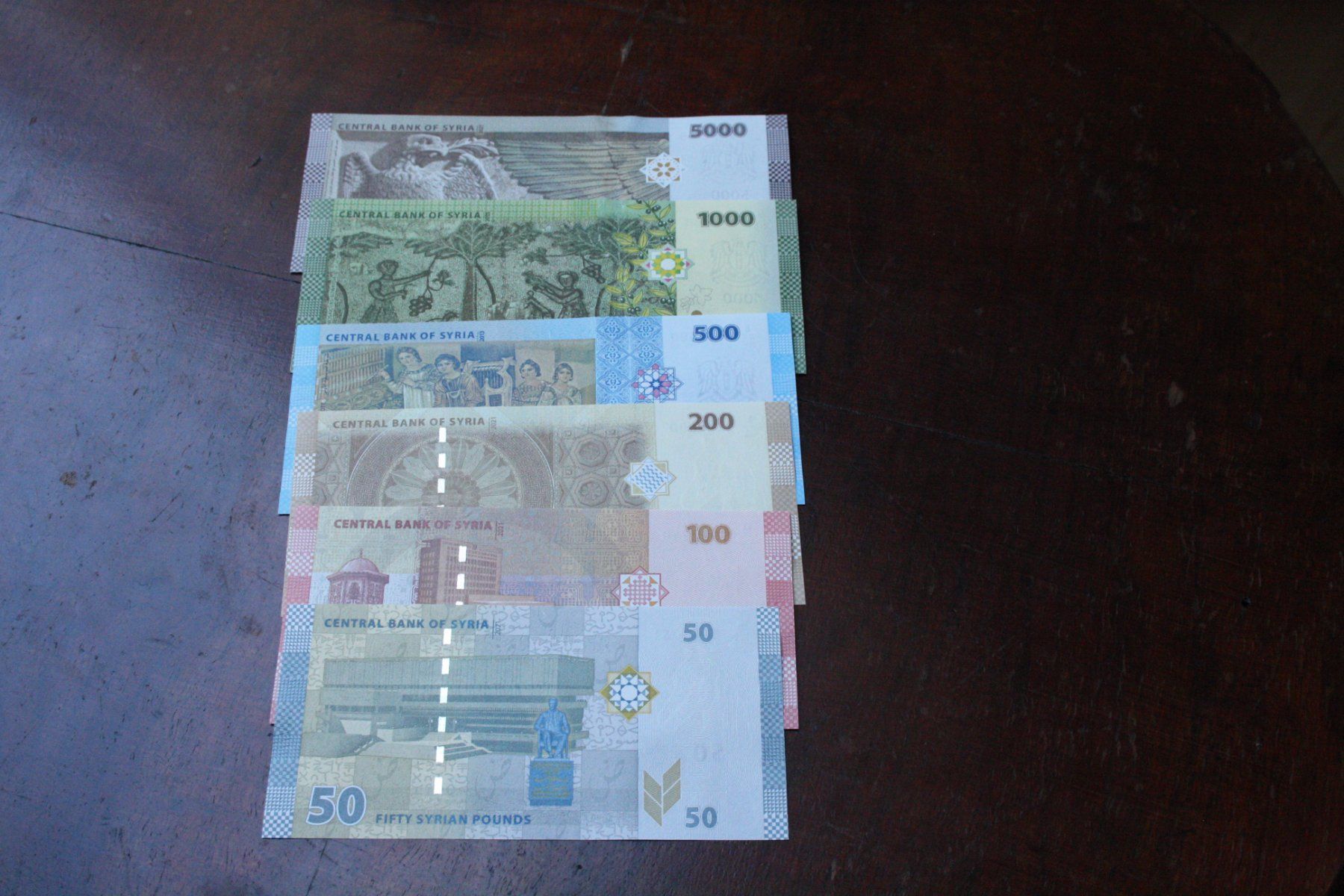 Banknoten: UNC Syrie serie – Neu (gemäss Beschreibung) aus Cormondrèche von Hermes.monnaies