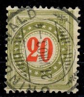 CH - Portomarken - SBK Nr. 19 - Vollstempel Grindelwald BE