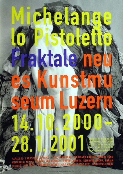 Foto & Immagini: Michelangelo Pistoletto, Fraktale – Nuovo (secondo la descrizione) da Bern venduto da Vintage-Art-Poster