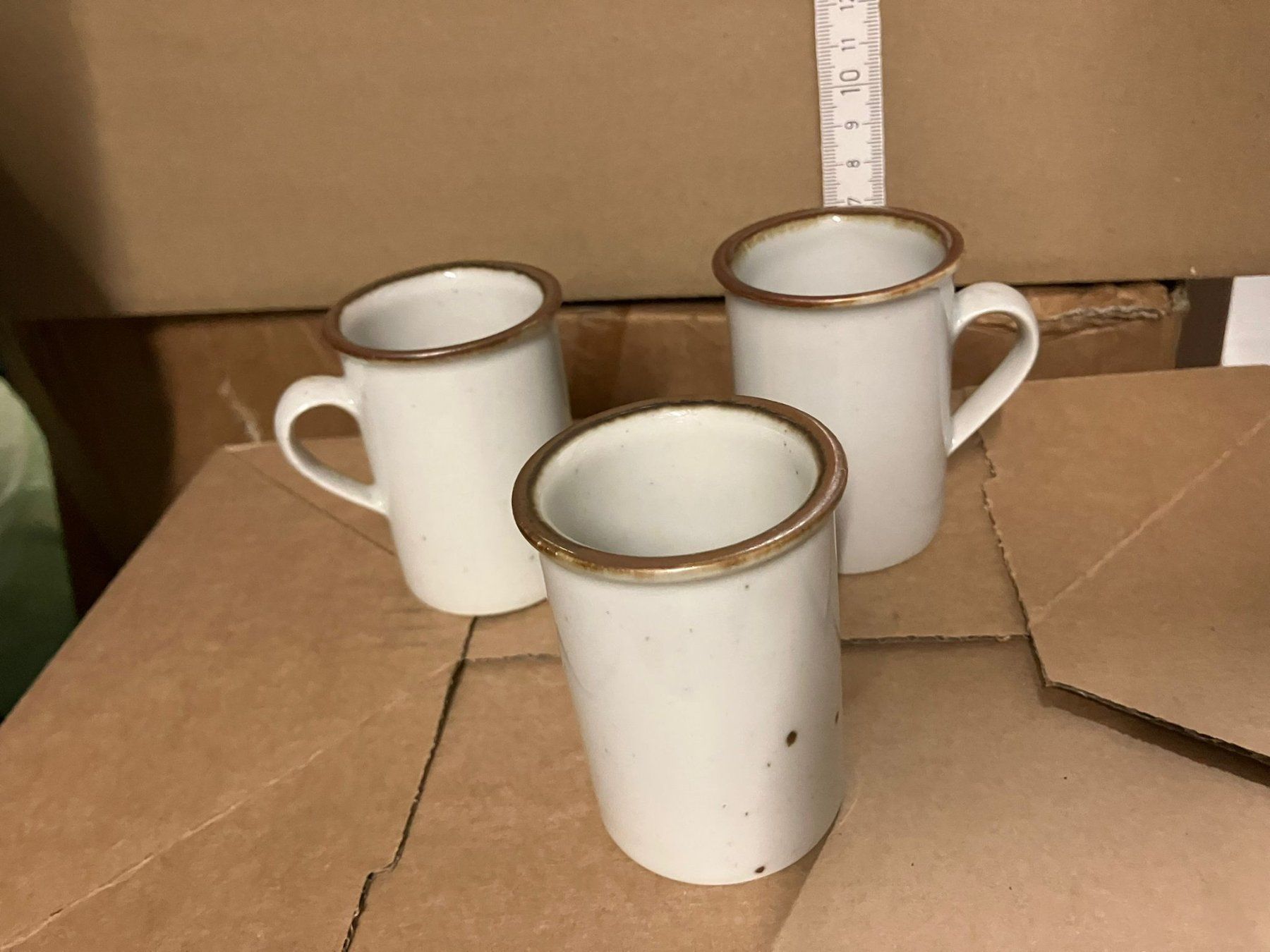 Tazze: 3 tazzine da espresso Dansk designs Denmark – Usato da Melano venduto da H-Sara 1