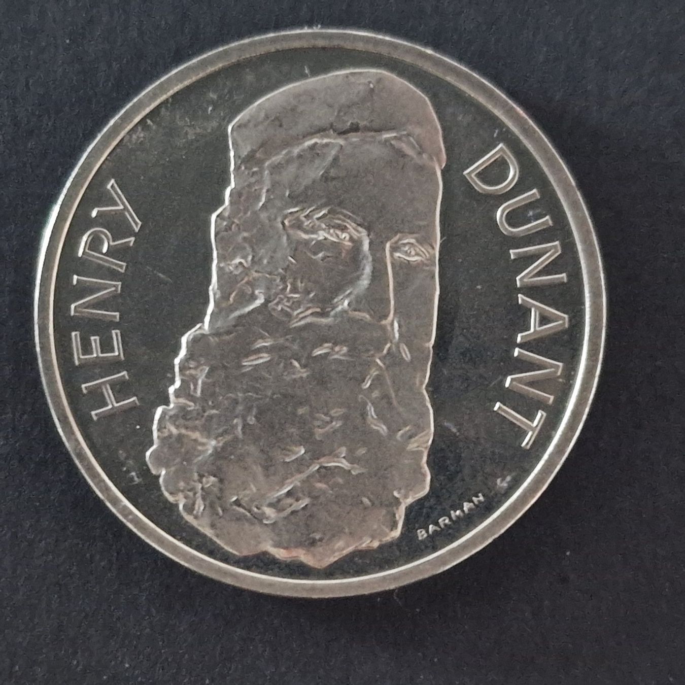 Alle Münzen: CHF 5.- commémorative 1978 Henry Dunant – Gebraucht aus Bouveret von psv01 2