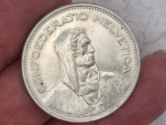Alle Münzen: 5 FR 1965 unzirkuliert – Neu (gemäss Beschreibung) aus Bure von chap981 1