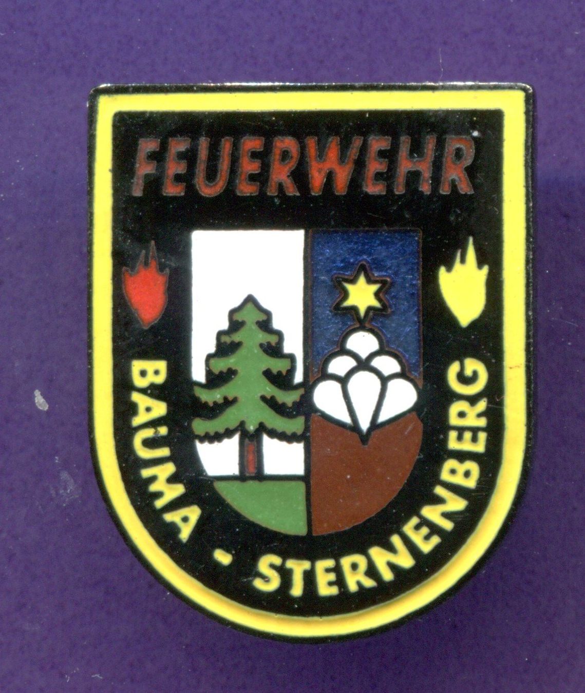 Placchette & Badge: Feuerwehr   BAUMA - STERNENBERG – Usato da Winterthur venduto da Sammleroase