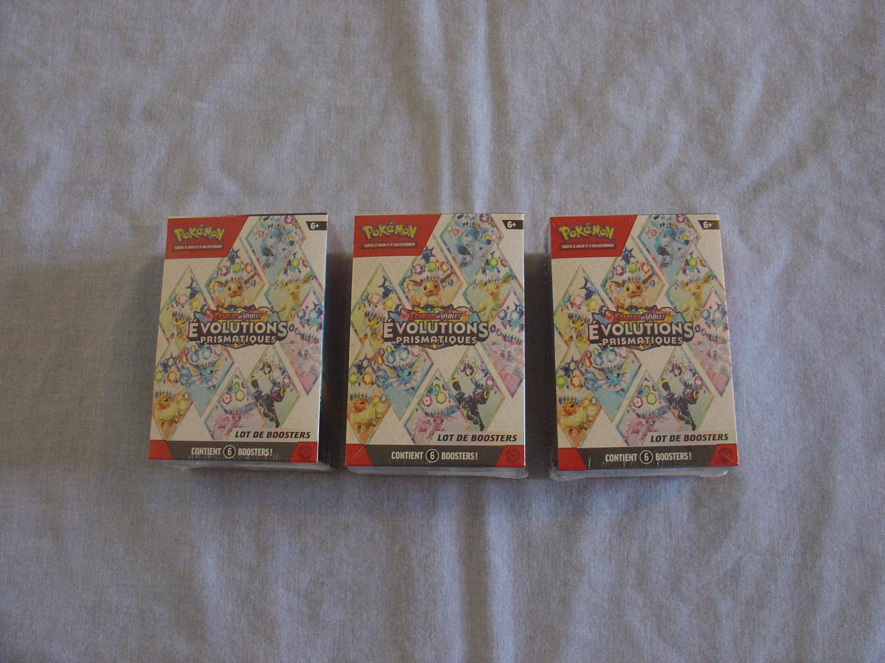 Pokémon Cartes à collectionner: 3 Pokémon bundle "Evolutions prismatiques", 2025, neuf – Neuf avec emballage d'origine à porrentruy par coco7067