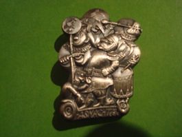 Plakette 2020 Silber