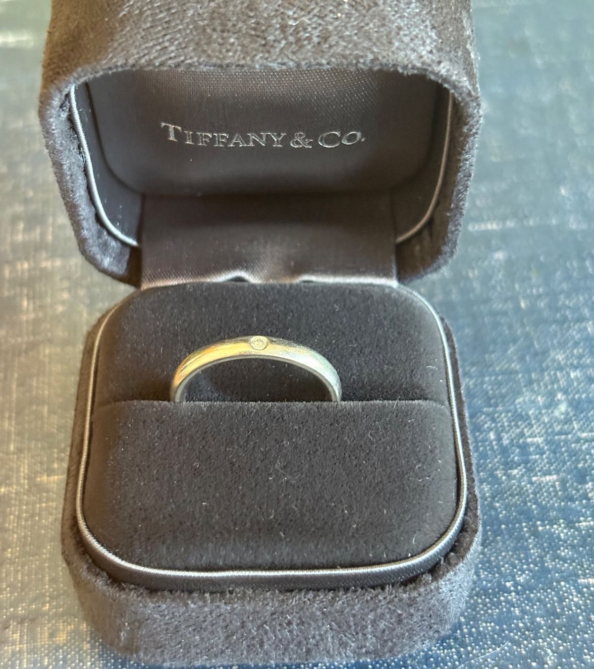 Tiffany & Co. Anelli: Tiffany Elsa Perretti Platin Ring US  Gr. 7 – Usato da Baden venduto da est_92cz
