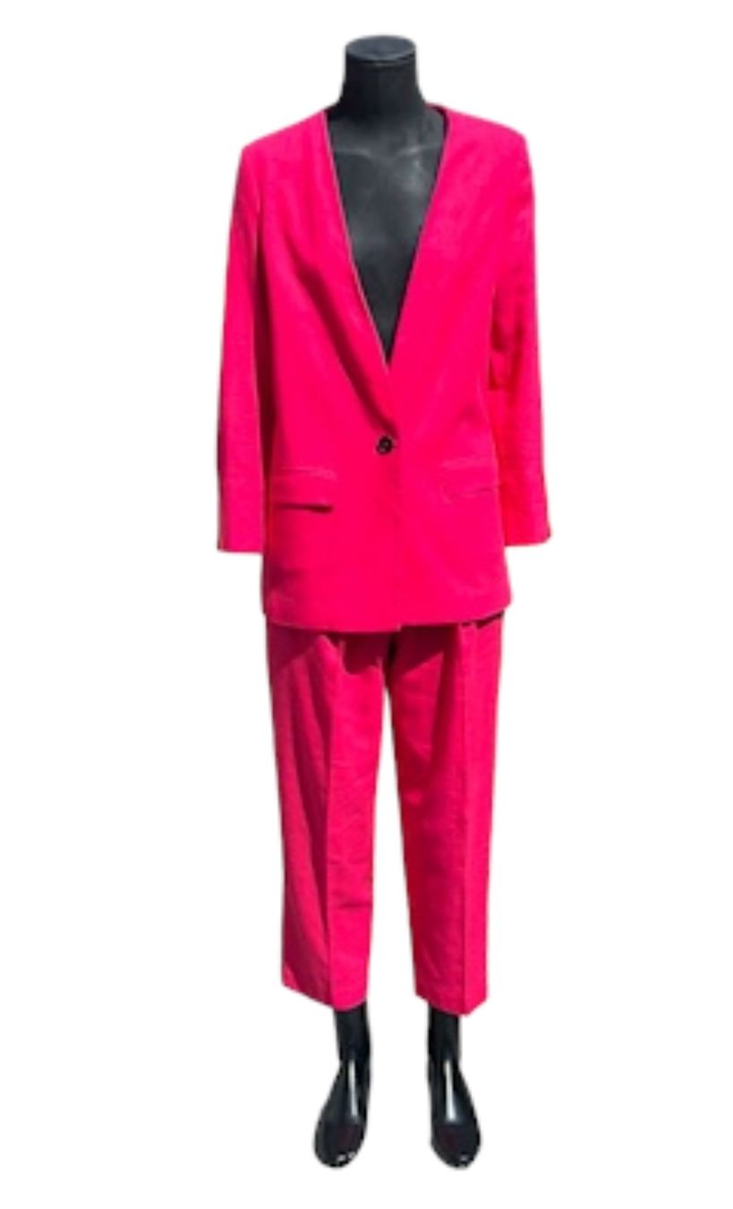 Mango Completi & Tailleur: Fuksia Hosenanzug Gr. M – Usato da Zufikon venduto da Modestil365