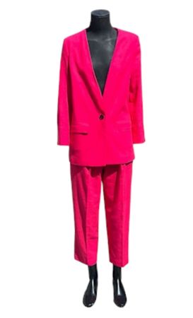 Fuksia Hosenanzug Gr. M