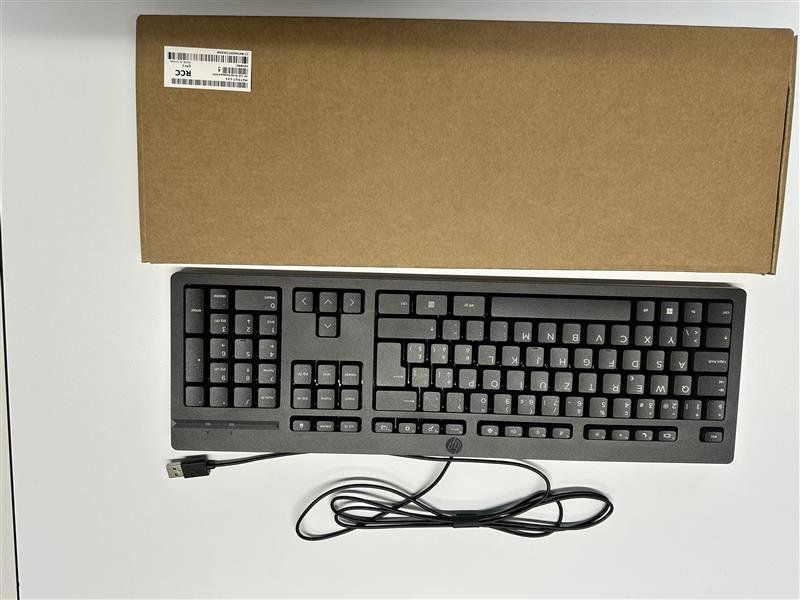 Tastiere: HP-Tastatur 125 Wired – Nuovo e nell'imballaggio originale da Vaduz venduto da OHT_9490