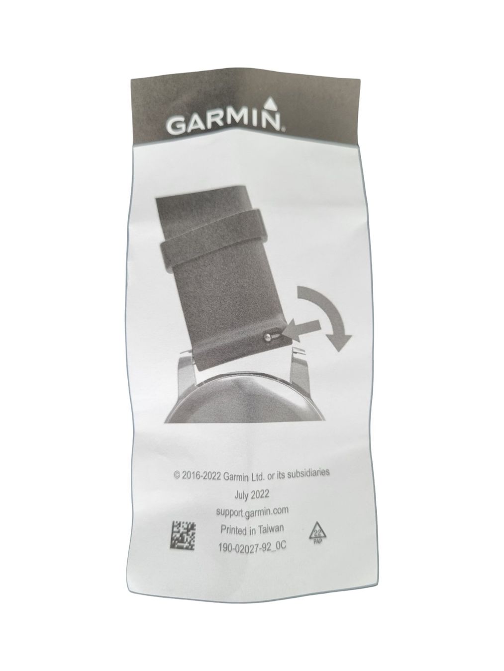 Bracciali & Braccialetti: GARMIN Uhrenband schwarz, 18mm – Nuovo (secondo la descrizione) da Wangen b. Olten venduto da Restwert_Wangen 4