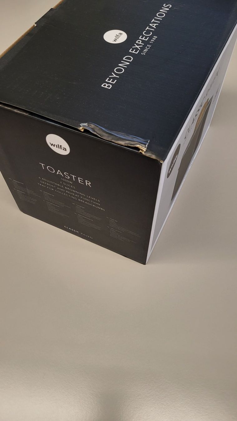Elettrodomestici da cucina: Wilfa Toaster Classic - black – Nuovo e nell'imballaggio originale da Hitzkirch venduto da Thali_AG 9