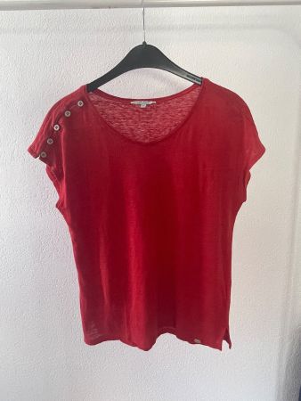 Mat de Misaine Leinen Shirt rot 36