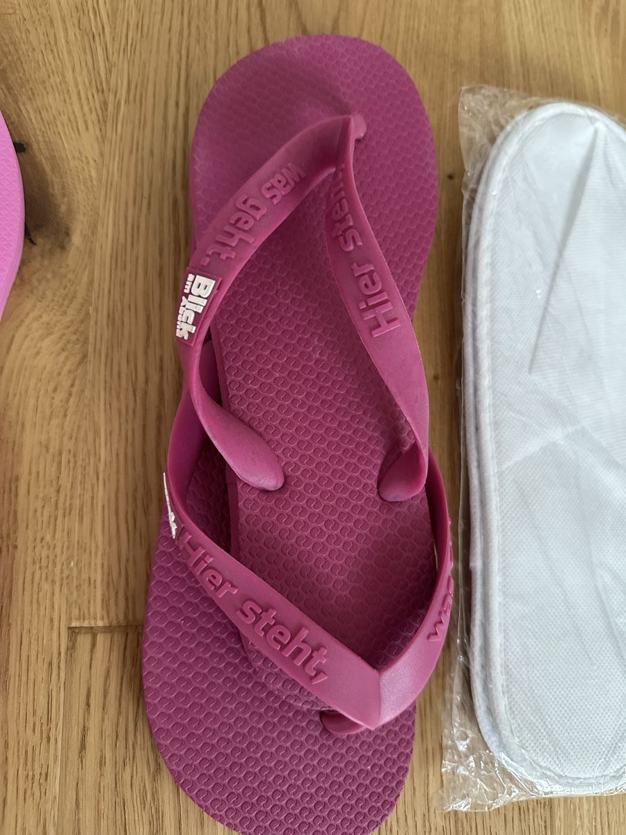 Scarpe da uomo: 5 Hotelslipper bzw Flip Flop – Nuovo (secondo la descrizione) da Rothenburg venduto da wer_g9fd 4