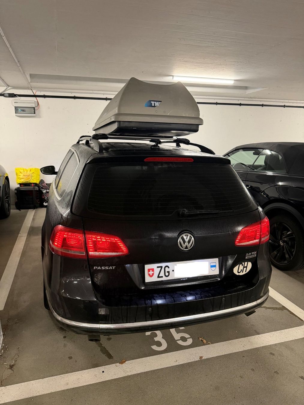 Thule Dachboxen: THULE Alpine 700 – Gebraucht aus Allenwinden von Zuger89 2