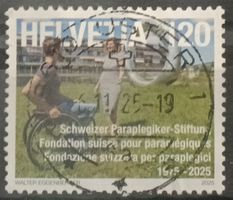 2025 50 Jahre Paraplegiker Stiftung Vollstempel