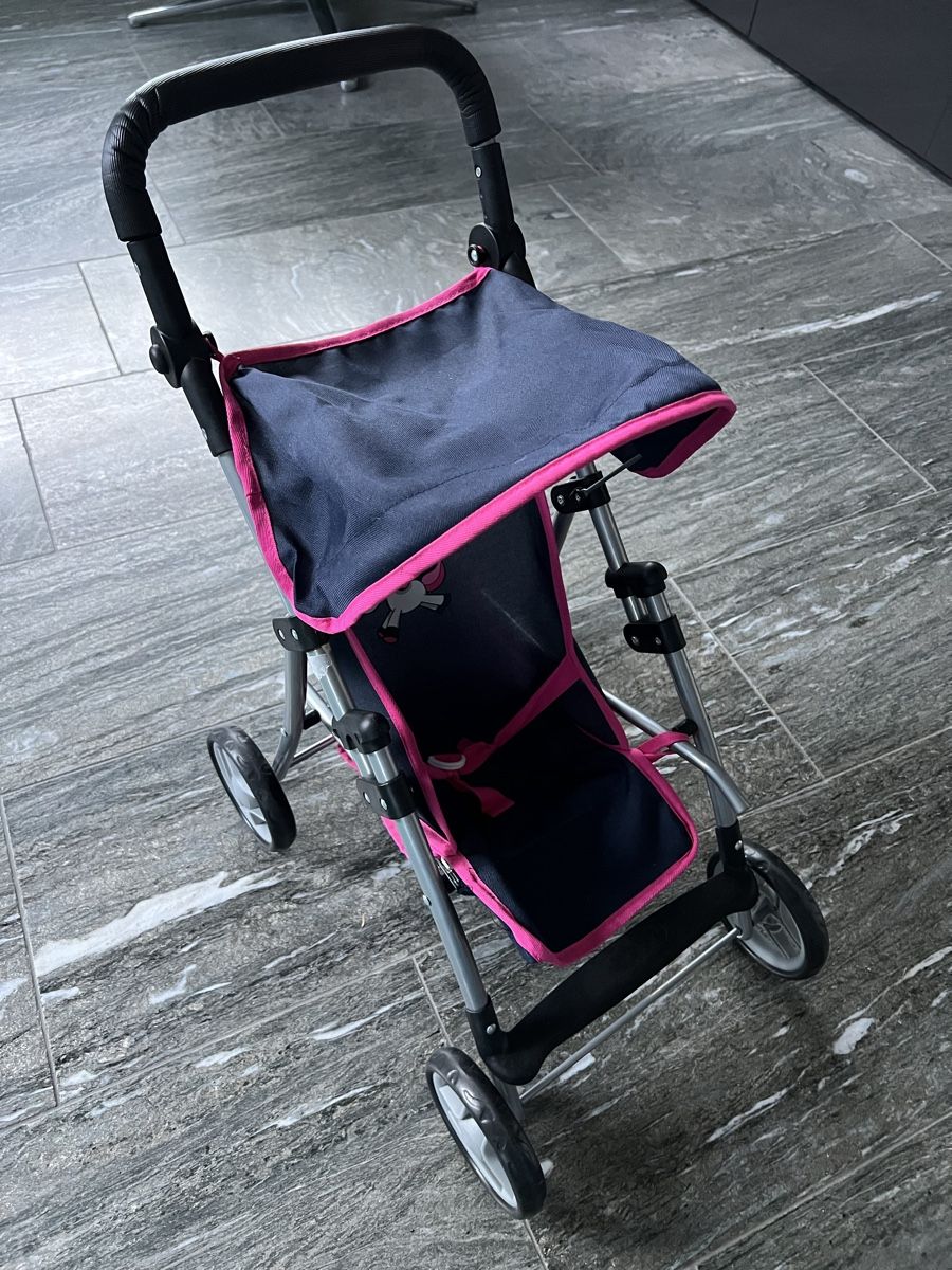Carrozzine per bambole: Super Puppenwagen mit Einhorn Design – Usato da Thalwil venduto da Diaki 3