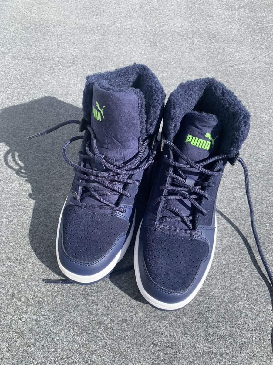 Puma Scarpe da uomo: Puma Rebound Layup Fur SD Junior Gr. 38 – Nuovo e nell'imballaggio originale da Kloten venduto da Somers