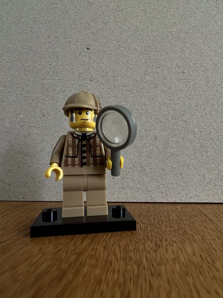 Lego Figuren: Lego Minifigur Serie 5 Sherlock Holmes  – Gebraucht aus Schliern b. Köniz von wae_2ndl
