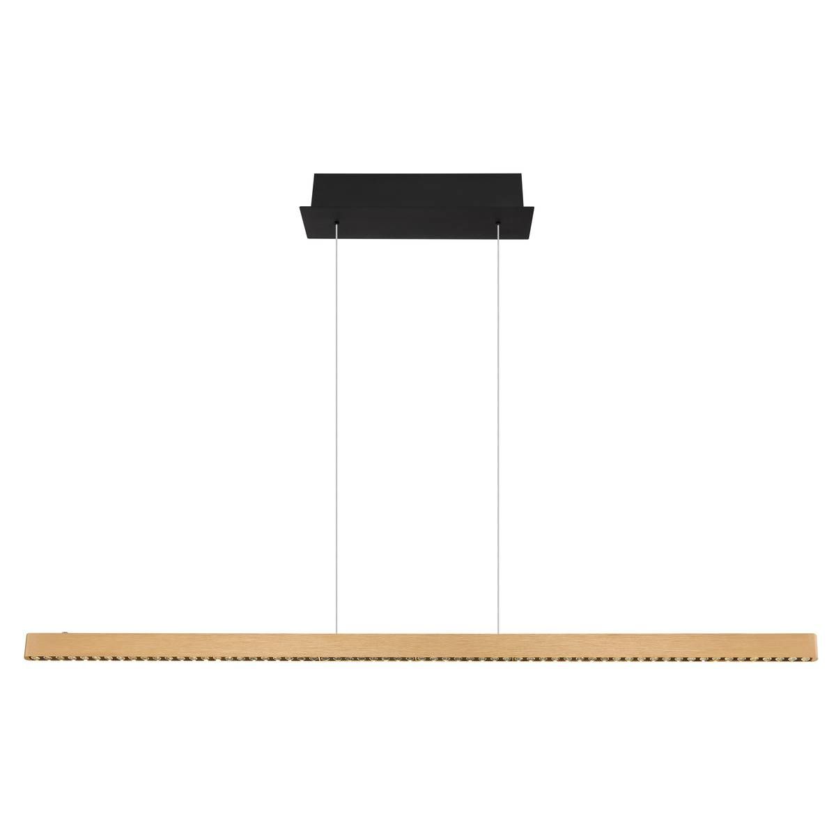 Lampadari & plafoniere: LED Pendelleuchte, Kupfer, 120 cm x 9 cm – Nuovo (secondo la descrizione) da Kreuzlingen venduto da Smart-Light 4