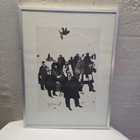 Original Holzschnitt von Werner Hofmann, signiert 1967