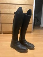 Reitstiefel schwarz Schnürung gebraucht guter Zustand