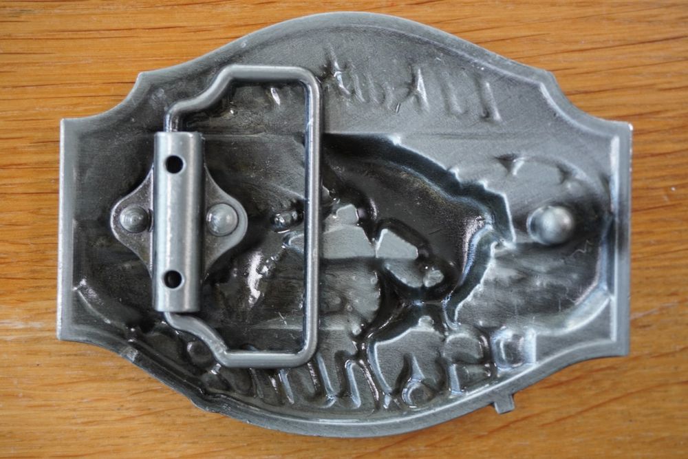 YAOGUI Vintage Gürtelschnalle Mit Kreuz-Muster - Metall Relief Schnalle Für Western Style