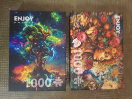 2 Puzzle je 1000 Teile