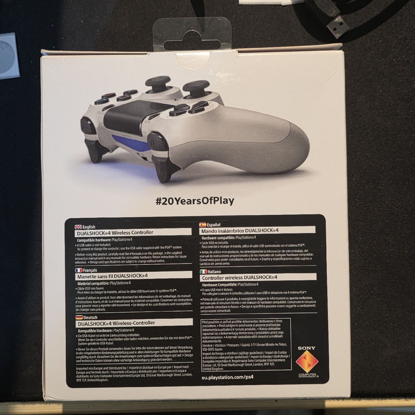 Sony Konsolen: Manette PS4 20 ème anniversaire.  – Neu (gemäss Beschreibung) aus Oron-la-Ville von Exacash 1