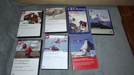Diverse DVD Everest, Matterhorn, Sherpa SRF Dok