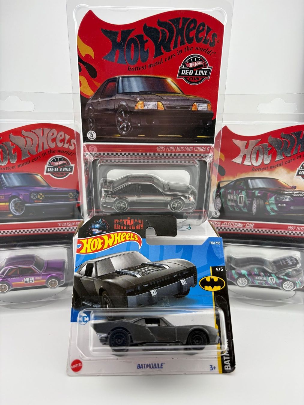 Hot Wheels Modellini d'auto: Hot Wheels Batmobile Batman - 2022 - 178/250 – Nuovo e nell'imballaggio originale da Flawil venduto da HeisseReifen