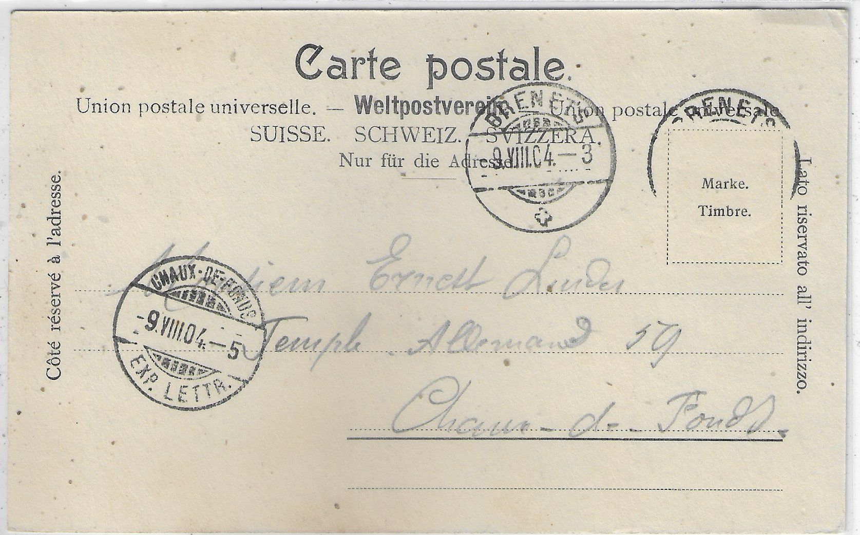 Cartes postales: Le Chatelot - Brenets – D'occasion à Ettingen par Kartenplanet 1