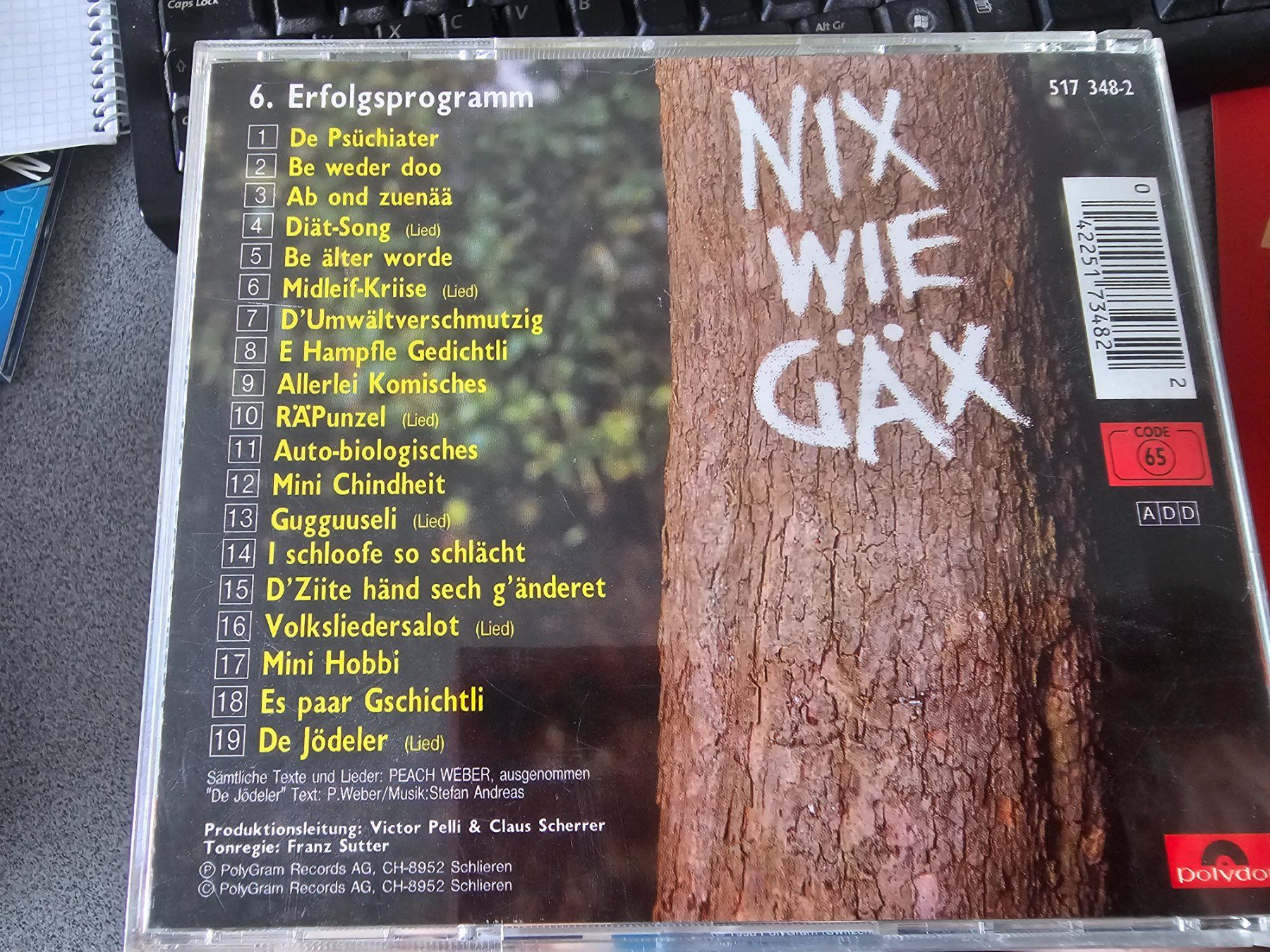CD: Peach weber-Nix wie gäx/comedy – Usato da Bremgarten AG venduto da musiccollector 1