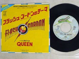 QUEEN Flash Elektra P-655E JAPAN vinyl 7
