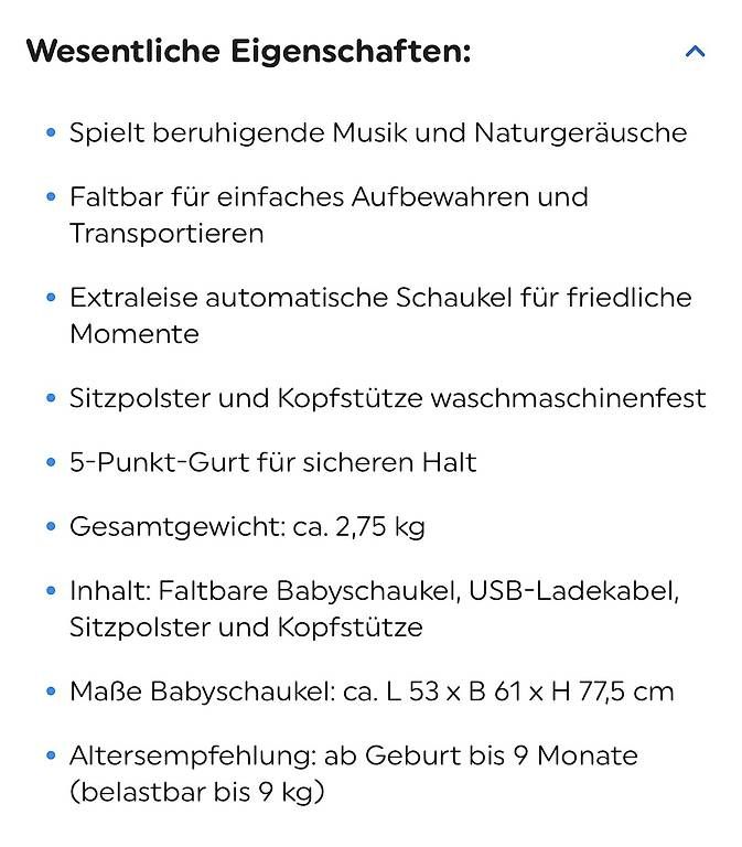 Sonstige Gartenschaukeln: Babyschschauckel Ingenuity elektrisch - Neuwertig! – Gebraucht aus Wynau von emi_23 4