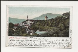 AK 1907 Baden Limmat-Promenade