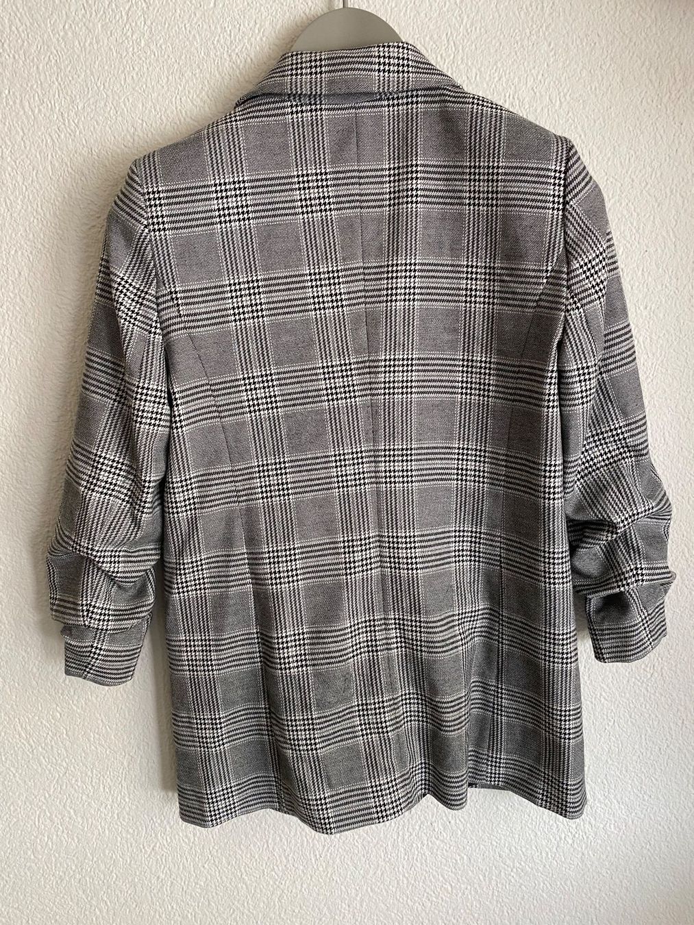 Hallhuber Giacche: Hallhuber Blazer, Karomuster, Grau/Weiss, Gr. 38 – Usato da Spiegel b. Bern venduto da corn2009 2