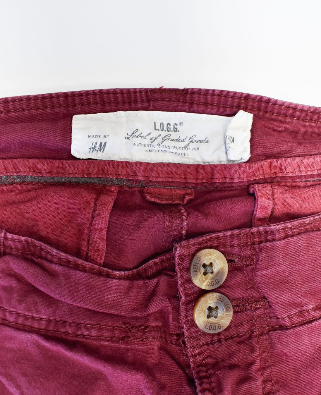 H&M Pantaloni: Hosen Damen rot H&M – Usato da Biel/Bienne venduto da tim_pww5 2