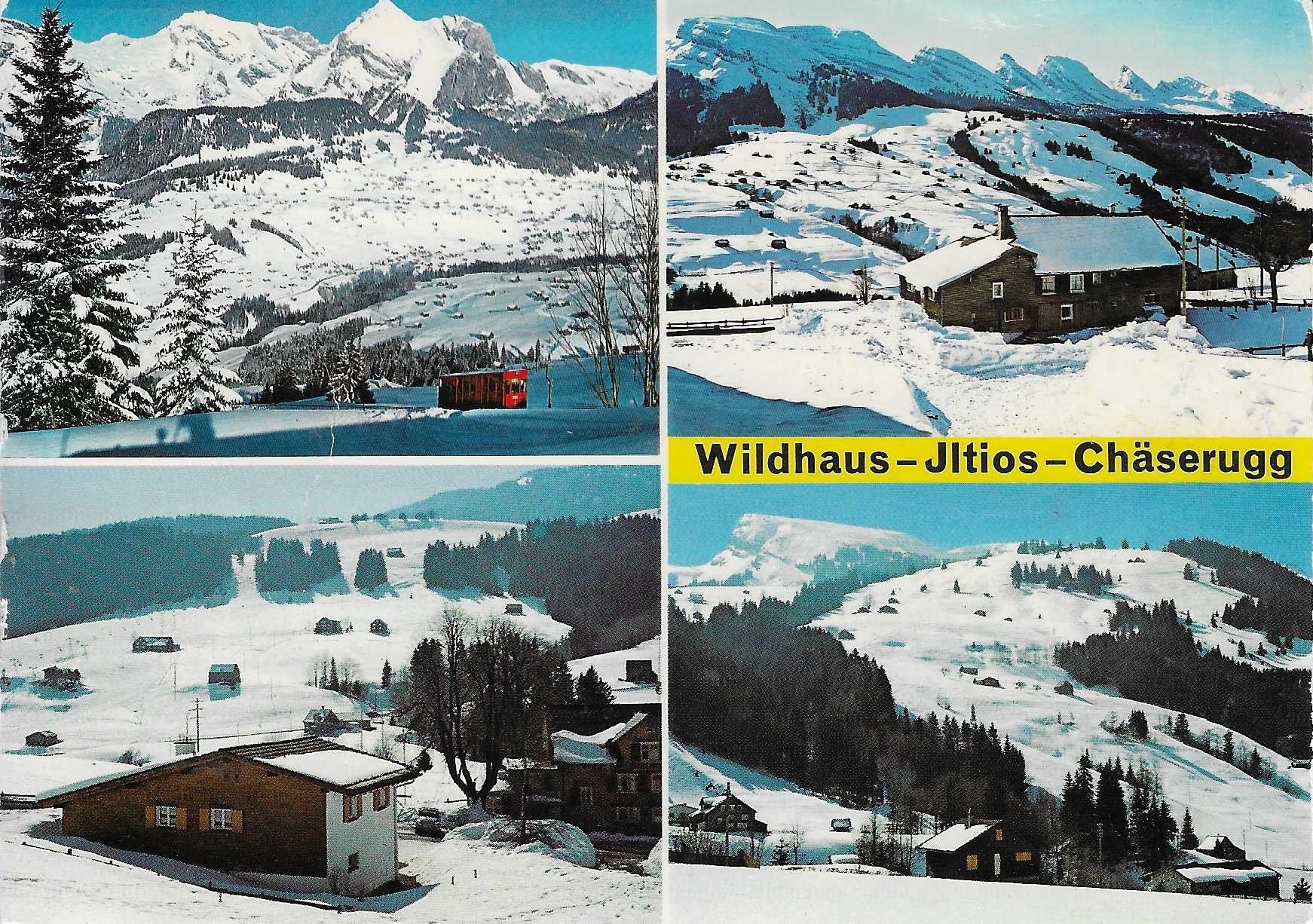 Cartoline postali: Wildhaus-Unterwasser SG – Usato da Rothrist venduto da Stranglehold