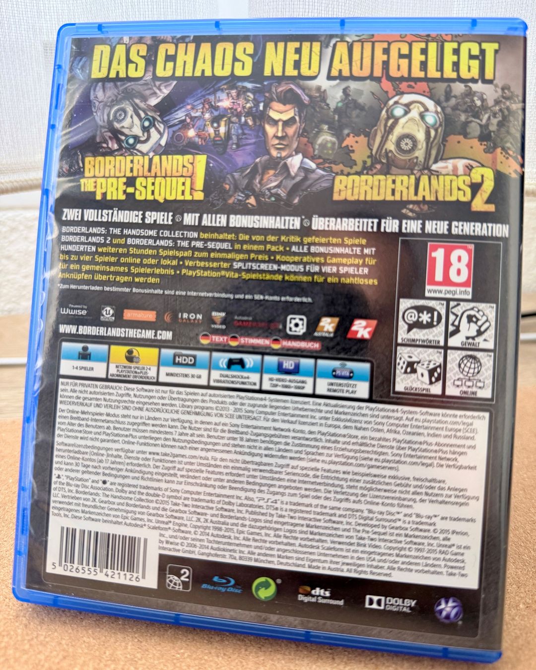 Sony Jeux: PS4/PS5 Borderlands The Handsome Collection (PEGI) – D'occasion à Dintikon par Onomichio-Kun 1