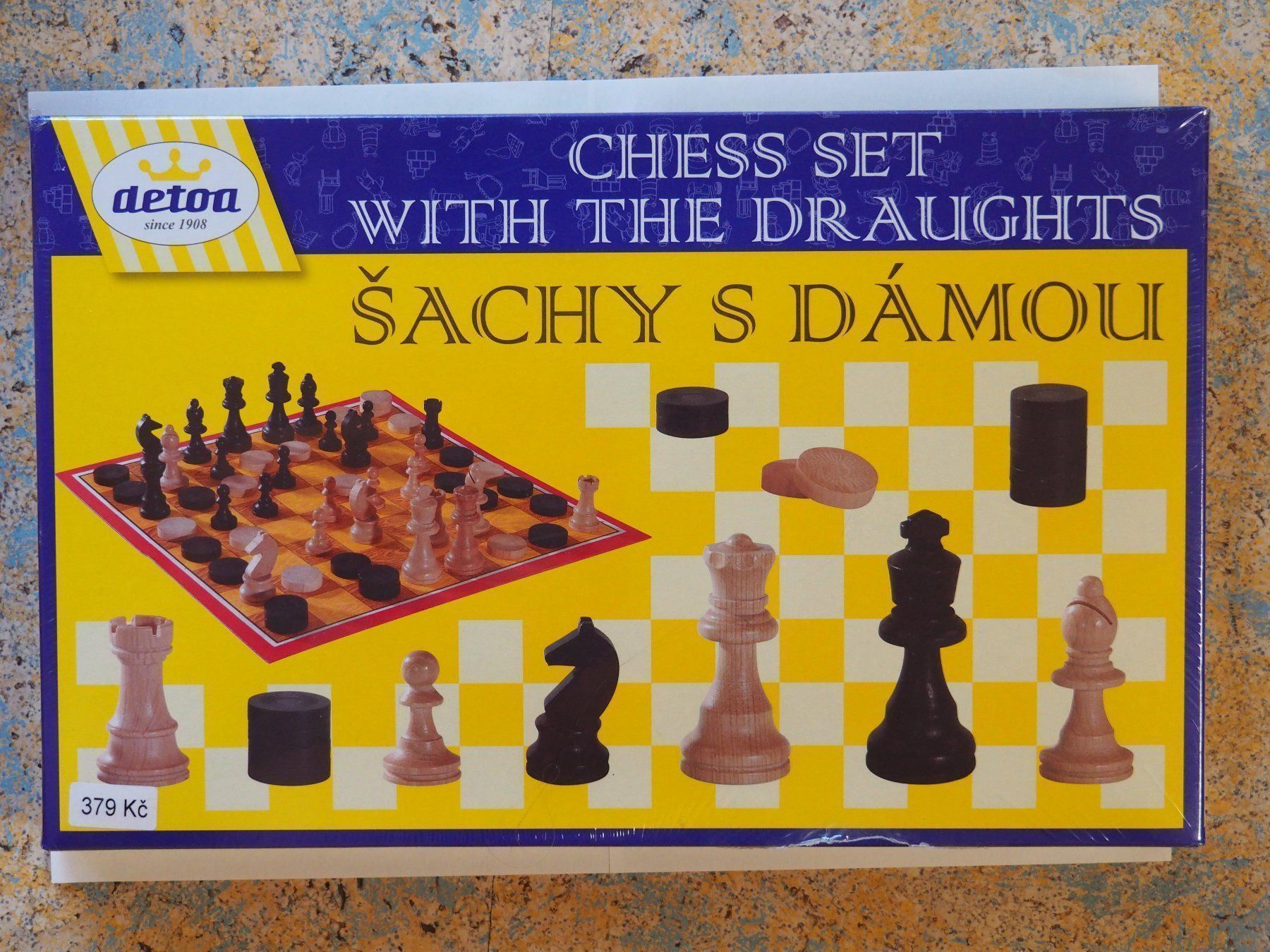 Jeux: Schach- und Damenspiel – Neuf avec emballage d'origine à Wittenbach par Nirual01
