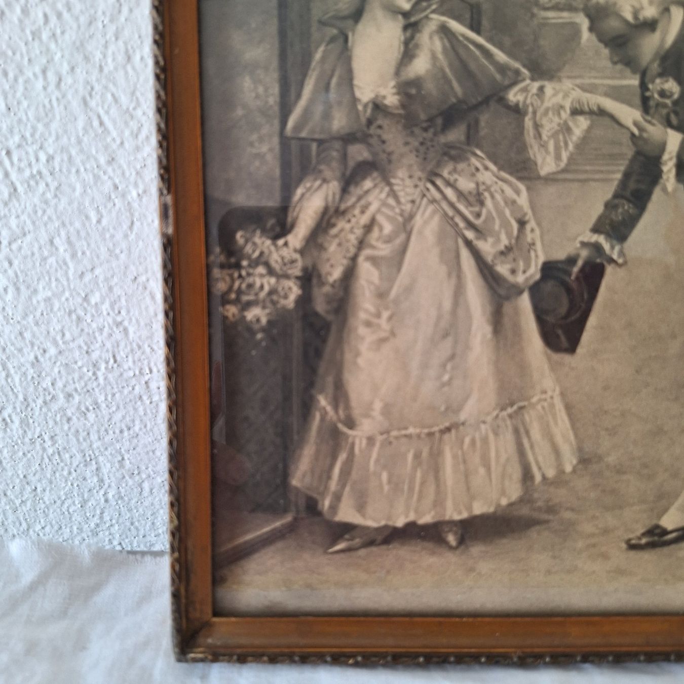 Foto & Immagini: Versand möglich! Altes Bild Shabby Chic Stil – Usato da Winterthur venduto da Goldpipau 5