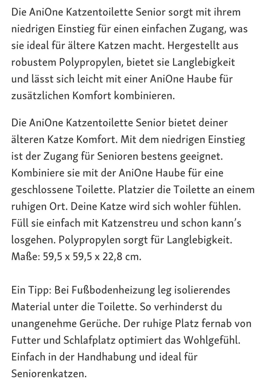 Cucce & Letti: Katzen Senioren Kiste gross – Usato da Ettenhausen TG venduto da Gismolio 5