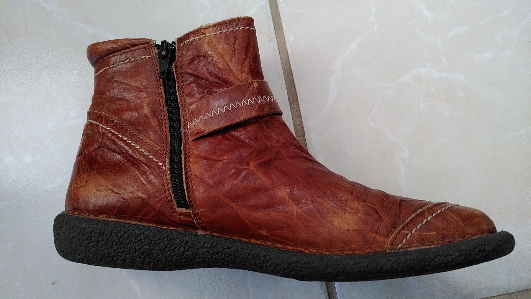 Damenschuhe: Leder Halbschuhe – Gebraucht aus Uster von Anali83 2