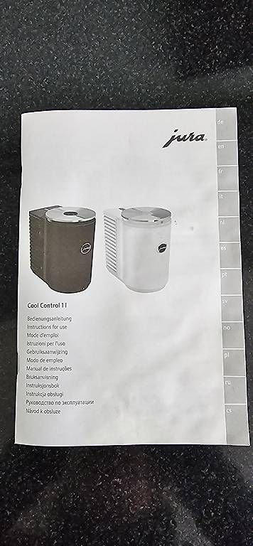 Jura Elettrodomestici da cucina: Jura cool control 1 L - weiss – Usato da Thalwil venduto da ctuxford 1
