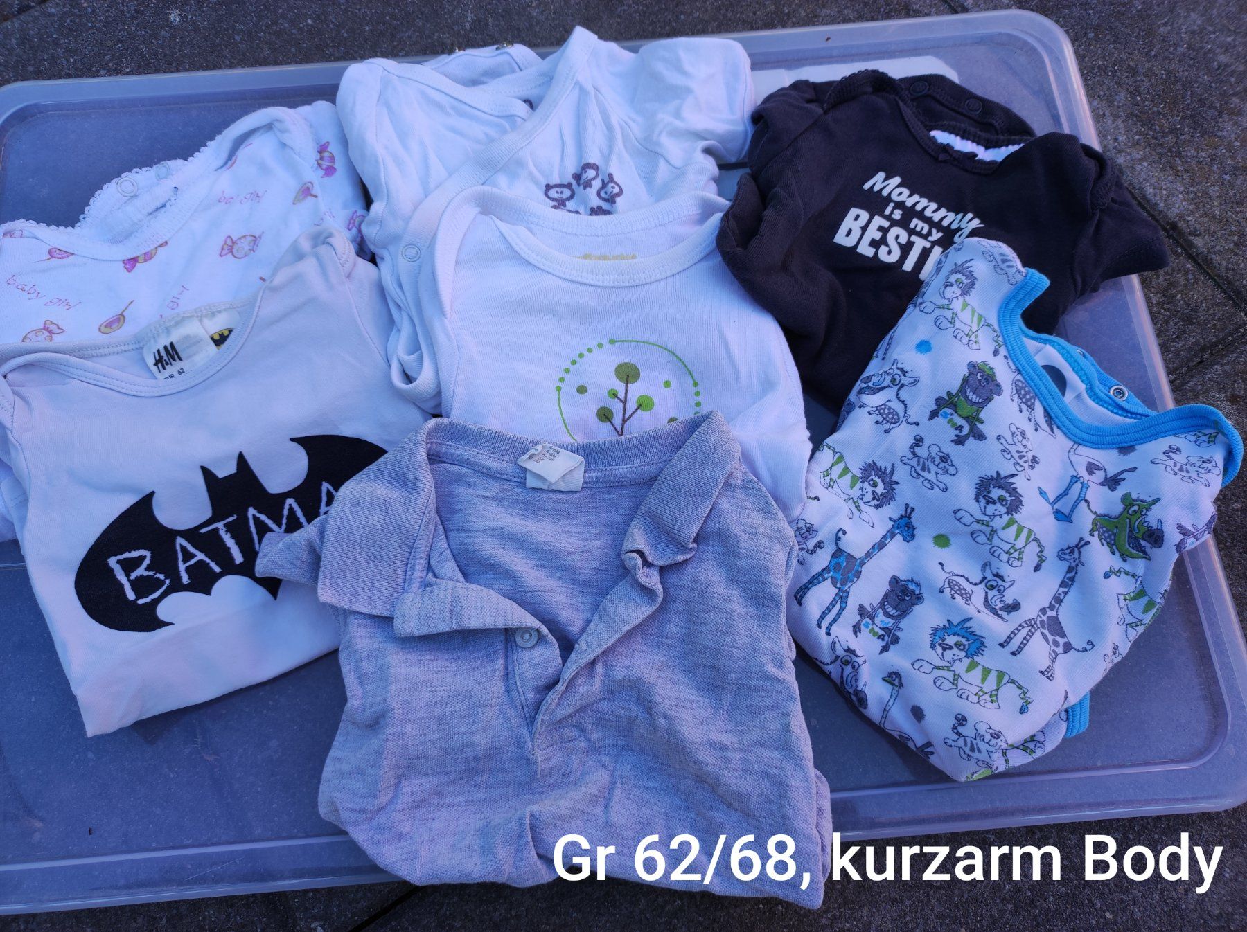 Kleiderpakete: kurzarm Body Grösse 62/68 – Gebraucht aus Lanzenneunforn von Fabi281